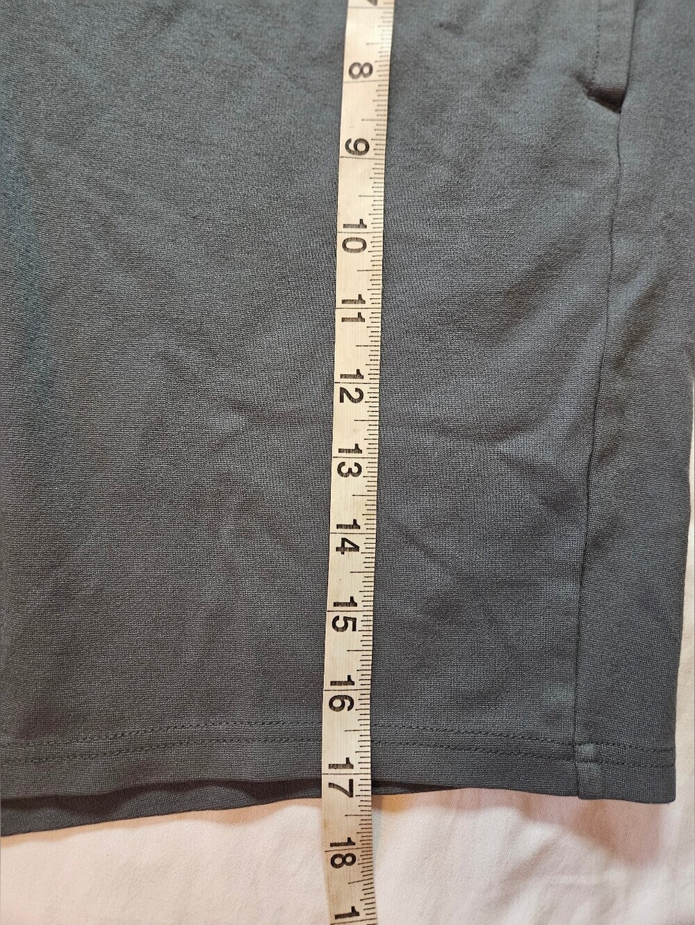 Members Mark Luxe Womens Gray Pull On Elastic Waist Active Shorts Size Medium - Picture 7 of 13
